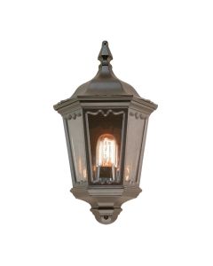 Elstead - Medstead Half MD7-BLACK Half Lantern