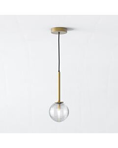 Astro Lighting - Tacoma - 1429024 - Antique Brass IP44 Excluding Shade Ceiling Pendant Light