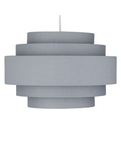 Dark Grey 5 Tier Ceiling Light Shade