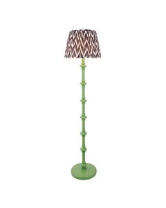 Endon Lighting - Carnaby & Zigzag 40cm - 114369 - Green Grey Floor Lamp