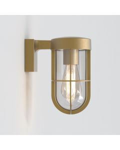 Astro Lighting - Cabin Wall 1368003 - IP44 Antique Brass Wall Light