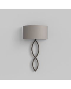 Astro Lighting - Caserta 1349010 & 5026005 - Bronze Wall Light with Putty Shade