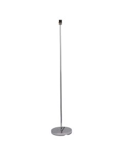 Chrome Stick Floor Lamp Base Only