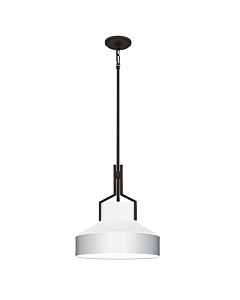 Quoizel Lighting - Brecken - QZ-BRECKEN-2P-AB-OPAL - Aged Brass Opal Glass 2 Light Ceiling Pendant Light