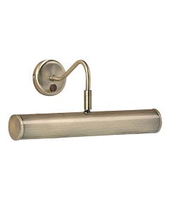 Endon Lighting - Turner - PL350-E14-SWAN - Antique Brass 2 Light Picture Wall Light