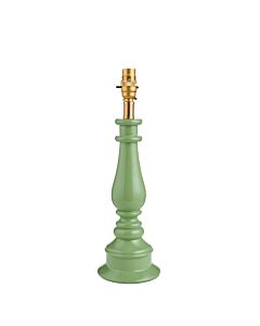 Endon Lighting - Myrtle - 112164 - Green Warm Brass Base Only Table Lamp