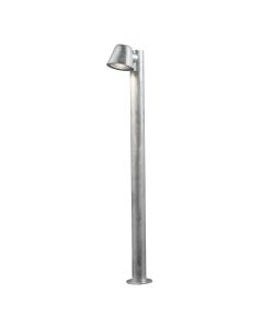 Konstsmide - Trieste - 7524-320 - Galvanized Zinc IP44 Outdoor Post Light