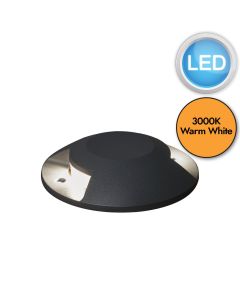 Konstsmide - Ground Spot - 7879-370 - LED Dark Grey 2 Light IP65 Outdoor Ground Light