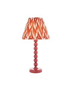 Endon Lighting - Higgledy & Zigzag 25cm - 114735 - Pink Orange Table Lamp With Shade