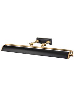 Elstead Lighting - Winchfield - WINCHFIELD-PLL-AB-MB - Aged Brass Black 4 Light Picture Wall Light