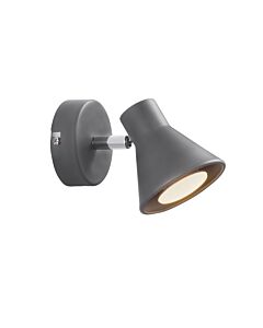Nordlux - Eik - 45761010 - Grey Plug In Spotlight
