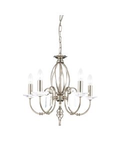 Elstead - Aegean AG5-POL-NICKEL Chandelier