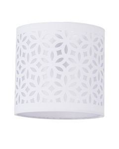 White Laser Cut 15.5cm Table Lamp Shade