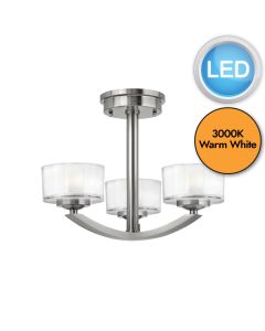 Elstead - Hinkley Lighting - Meridian HK-MERIDIAN-SF Semi-Flush