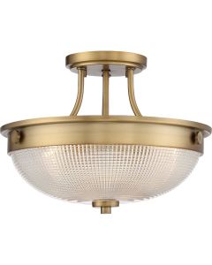 Elstead - Quoizel - Mantle QZ-MANTLE-SF-WS Semi-Flush