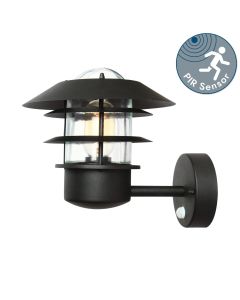 Elstead - Helsingor HELSINGOR-PIR-BK Wall Light