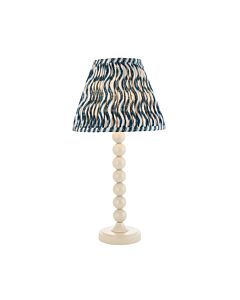 Endon Lighting - Higgledy & Ripple 25cm - 114682 - White Blue Table Lamp With Shade