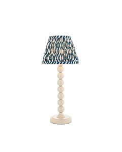 Endon Lighting - Higgledy & Ripple 20cm - 116217 - White Blue Table Lamp With Shade