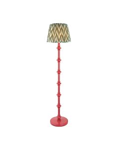 Endon Lighting - Carnaby & Zigzag 35cm - 116163 - Pink Green Floor Lamp