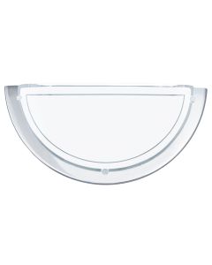 Eglo Lighting - Planet 1 - 83156 - Chrome Clear Glass Wall Washer Light