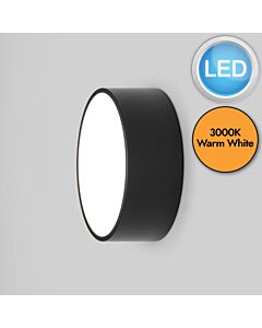 Astro Lighting - Kea 150 Round 1391002 - IP65 Textured Black Wall or Ceiling Light