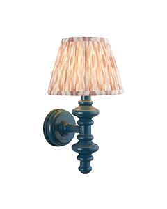 Endon Lighting - Carnaby & Ikat 20cm - 114487 - Blue Neutral Wall Light