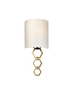 Elstead - Clark - CLARK-SMALL-AB Wall Light