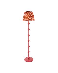 Endon Lighting - Carnaby & Zigzag 35cm - 116164 - Pink Orange Floor Lamp