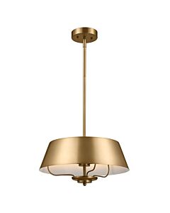Kichler Lighting - Luella - KL-LUELLA-3P-BNB - Brushed Brass 3 Light Ceiling Pendant Light
