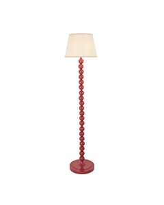 Endon Lighting - Higgledy & Ivy 35cm - 116208 - Pink Vintage White Floor Lamp