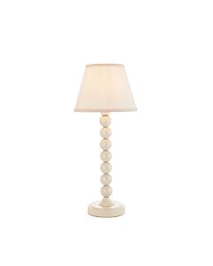 Endon Lighting - Higgledy & Ivy 20cm - 116229 - White Vintage Table Lamp With Shade