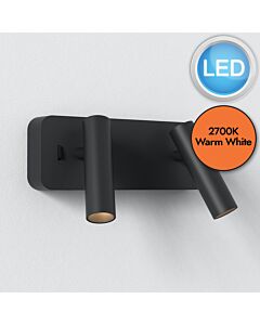 Astro Lighting - Enna - 1058192 - LED Black Reading Wall Light