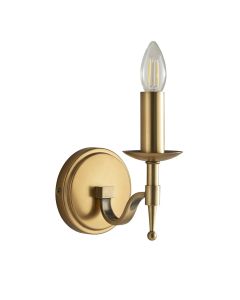 Interiors 1900 - Stanford - CA1W1B - Antique Brass Wall Light