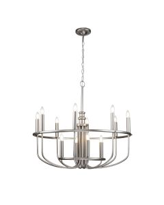 Kichler Lighting - Capitol Hill - KL-CAPITOL-HILL12-BN - Brushed Nickel 12 Light Chandelier