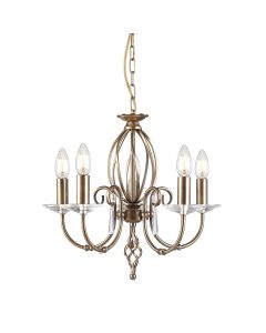 Elstead - Aegean AG5-AGED-BRASS Chandelier