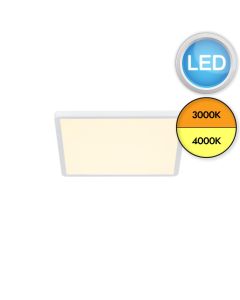 Nordlux - Oja Square 29 - 2015056101 - LED White Flush Ceiling Light