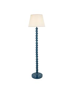 Endon Lighting - Higgledy & Ivy 40cm - 114661 - Blue Vintage White Floor Lamp