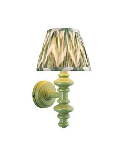 Endon Lighting - Carnaby & Zigzag 20cm - 114462 - Green Wall Light