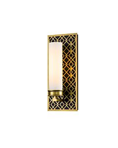 Elstead Lighting - Ziggy - ZIGGY1-LG - Gold IP44 Bathroom Wall Light