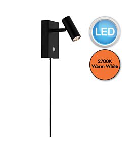 Nordlux - Omari - 2112231003 - LED Black Touch Plug In Spotlight