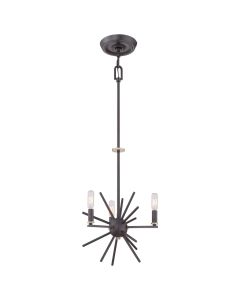 Elstead - Quoizel - Uptown Carnegie - QZ-CARNEGIE3 Chandelier