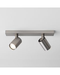 Astro Lighting - Ascoli - 1286125 - Nickel 2 Light Twin Ceiling Spotlight