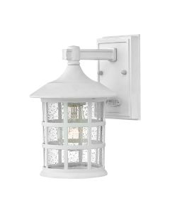 Hinkley Lighting - Freeport - HK-FREEPORT2-S-TWH - White Clear Seeded Glass IP44 Outdoor Wall Light