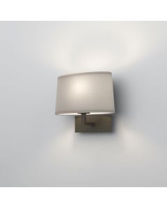 Astro Lighting - Park Lane Grande 1080045 & 5034004 - Bronze Wall Light with Putty Shade