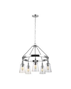 Quintiesse - QN-LORAS5 - Loras 5 Light Chandelier