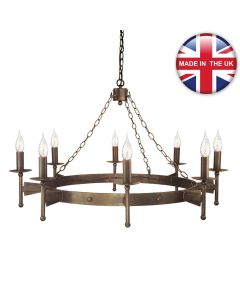 Elstead - Cromwell CW8-OLD-BRZ Chandelier