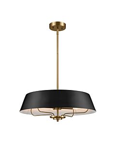 Kichler Lighting - Luella - KL-LUELLA-4P-BKB - Brass Black 4 Light Ceiling Pendant Light