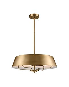 Kichler Lighting - Luella - KL-LUELLA-4P-BNB - Brushed Brass 4 Light Ceiling Pendant Light