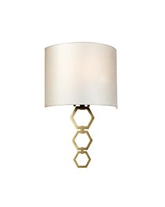 Elstead - Clark - CLARK-MEDIUM-AB Wall Light