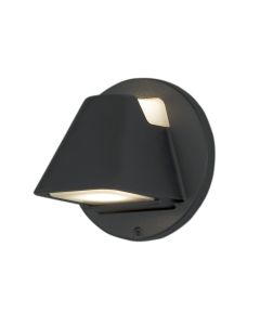 Konstsmide - Hild - 426-750 - Black 2 Light IP44 Outdoor Wall Washer Light